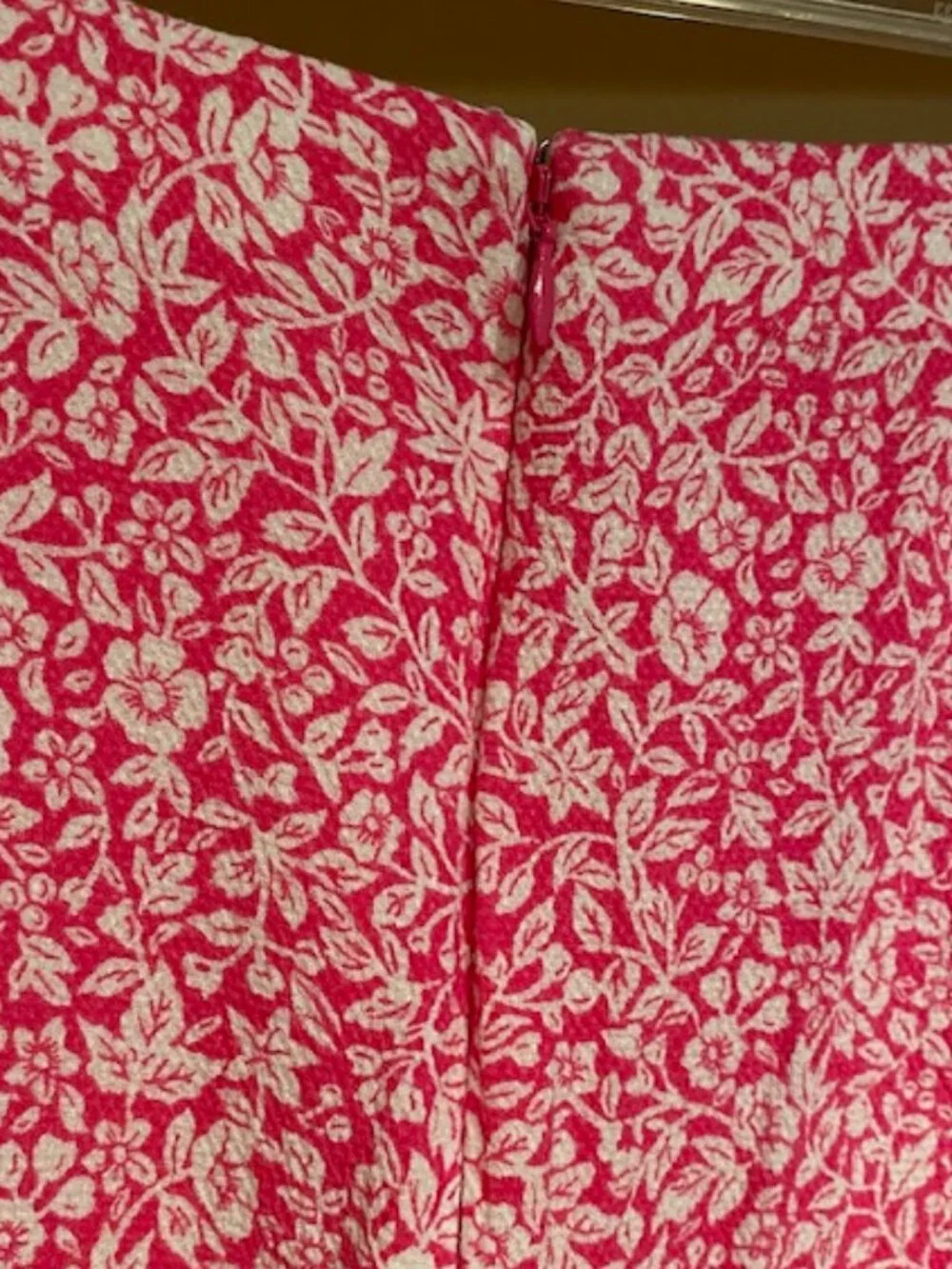 Anthropologie Womens Skirt SZ 14 Pretty in Pink, Viscose,Fully Fashioned, Clean